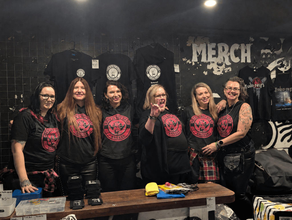 Our Rock Is Not Dead Angels - our amazing team of support crew.